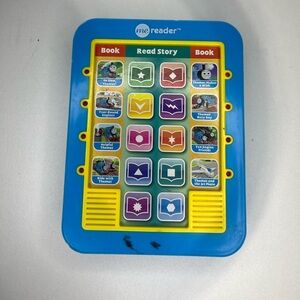 me Reader Thomas the Train Blue Electronic Storybook Pad Tablet Audiobook reader